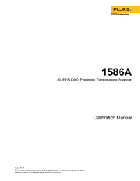 Thumbnail of document Manual - 1586A Super-DAQ Precision Temperature Scanner